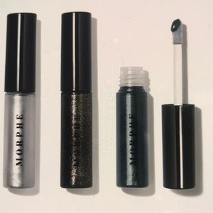 Morphe MIDNIGHT HEAT Metallic Eyeshadow Trio Brand New in Box AUTHENTIC 🌟